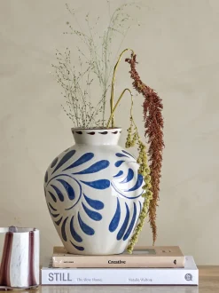Vase Heikki Grès bleu - Bloomingville