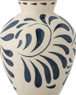 Vase Heikki Grès bleu - Bloomingville