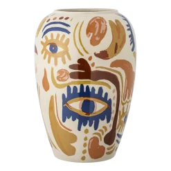 Vase Horus Grès Orange - Bloomingville