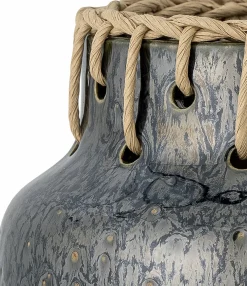 Vase Janel Céramique Noire - Bloomingville