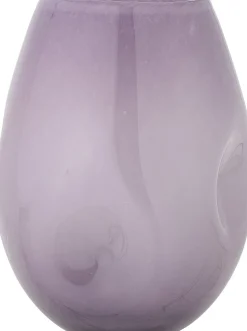 Vase Lilas Verre Violet - Bloomingville