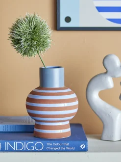 Vase Lindir Grès bleu - Bloomingville