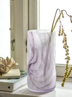 Vase Moore Verre violet - Bloomingville