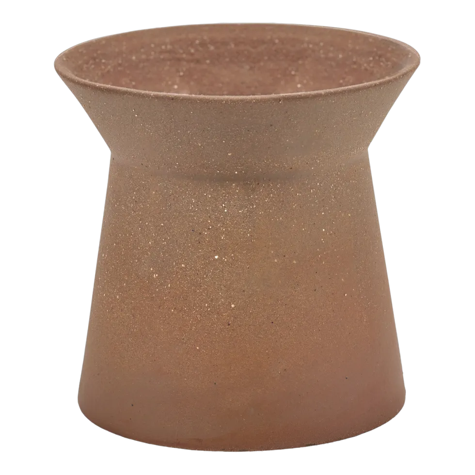 Vase n°3 en grès rouge brique 19x18,5cm Marie-Ann - Serax