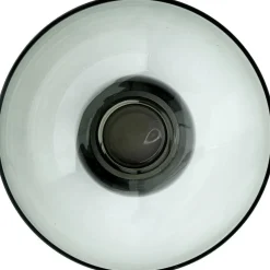 Vase noir et vert Torus L - AYTM