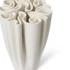 Vase organique en grès blanc Dedali - Ferm living