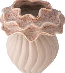 Vase Petalia Grès Rose - Bloomingville