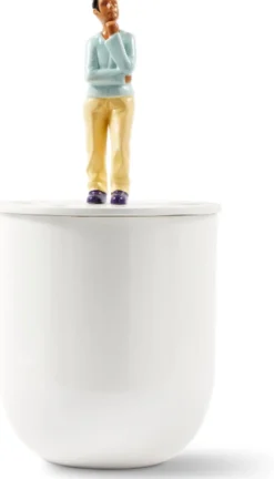 Vase pique fleurs en céramique blanche Daydream - Pols Potten