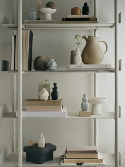 3 Vases en grès émaillé brillant bleu clair Cornelia - Broste Copenhagen