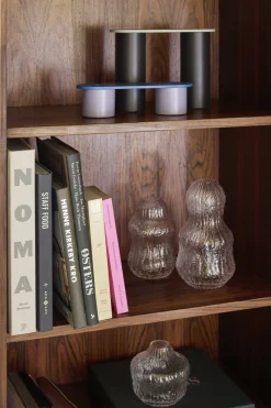 3 Vases en verre transparent Fuyu - Hübsch