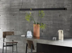 Vase terracotta 48,5 cm Ridge - Muuto