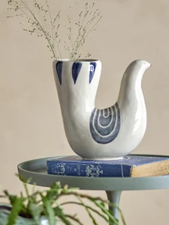 Vase Trudy Grès Blanc - Bloomingville