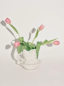 Vase 01 White Rosie