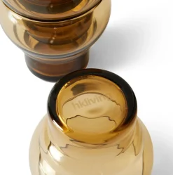 Verres Bulb Amber (Set Of 4) - HKLIVING