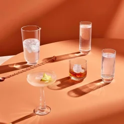 4 Verres à eau en cristal sans plomb 30 Cl Big Top - Nude Glass