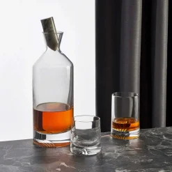 2 Verres à whisky en cristal sans plomb 26 Cl Alba Sof - Nude Glass