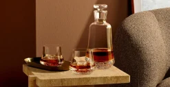 2 Verres à whisky en cristal sans plomb 37 Cl Dof Paris - Nude Glass