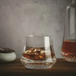 2 Verres à whisky en cristal sans plomb 37 Cl Dof Paris - Nude Glass