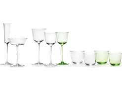 Verre à vin rouge en verre transparent 20cl 8,4x19,6cm Grace - Serax