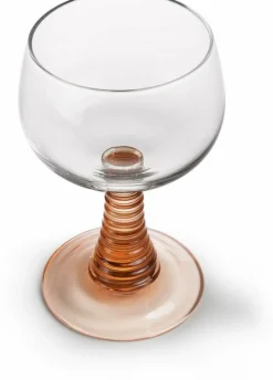 Verre à vin Swirl High Orange - HKliving