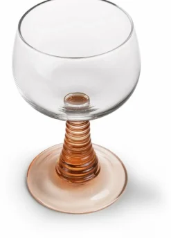 Verre à vin Swirl High Orange - HKliving