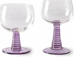 Verre à vin Swirl High Purple - HKliving