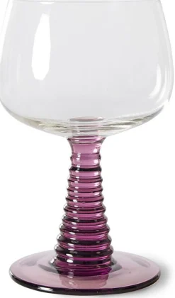 Verre à vin Swirl High Purple - HKliving
