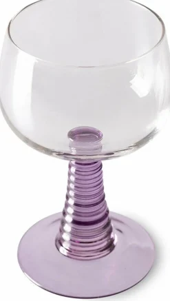 Verre à vin Swirl High Purple - HKliving