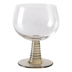 Verre à vin Swirl Low Green - HKLIVING
