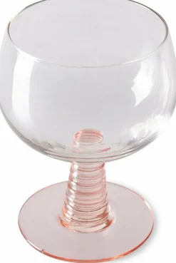 Verre à vin Swirl Low Nude - HKliving