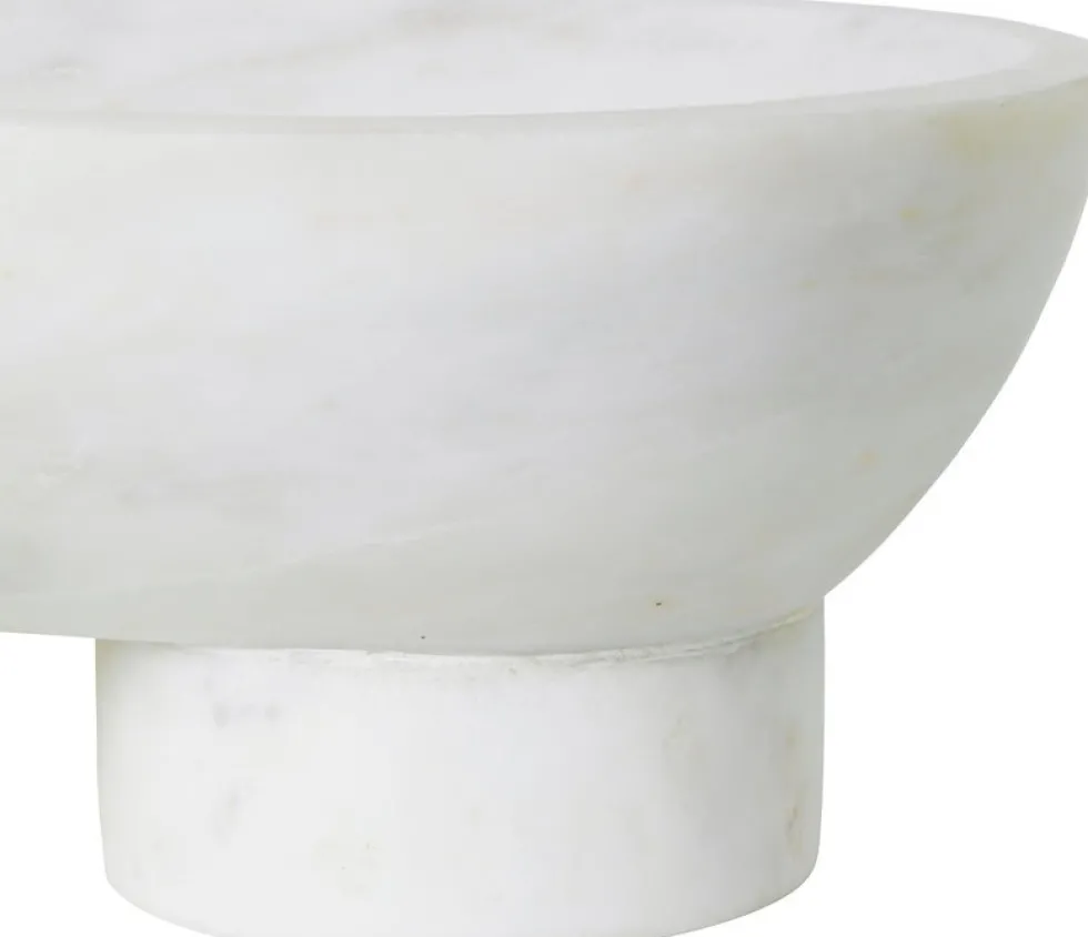 Vide poche en marbre blanc Alza - Ferm Living
