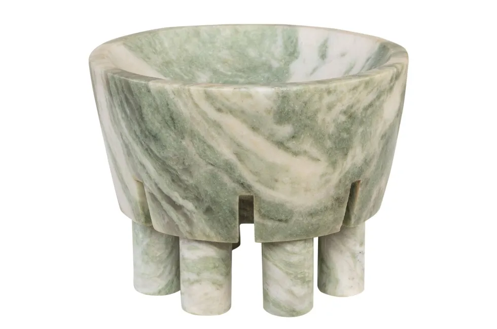 Vide-poche en marbre vert 20x15,5cm Coluna - Versmissen