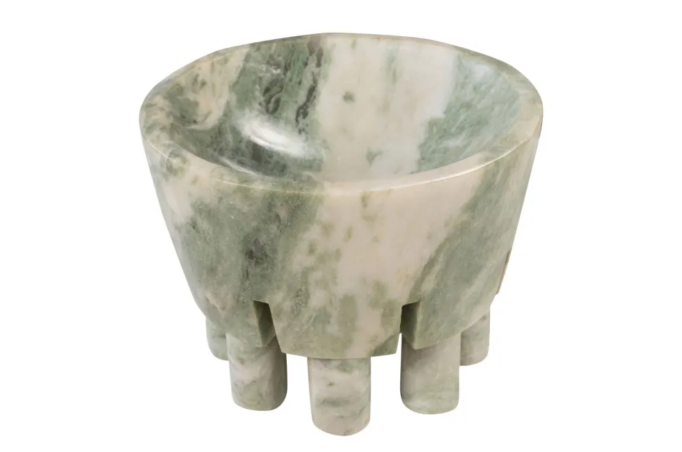 Vide-poche en marbre vert 20x15,5cm Coluna - Versmissen