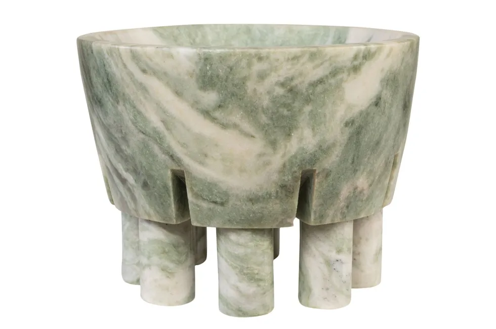 Vide-poche en marbre vert 20x15,5cm Coluna - Versmissen