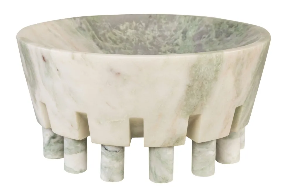 Vide-poche en marbre vert 36x17,5cm Coluna - Versmissen