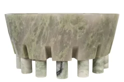 Vide-poche en marbre vert 36x17,5cm Coluna - Versmissen