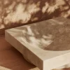 Vide-poche en travertin beige 27x7cm Hew - Ferm living