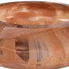 Vide-poche en verre rose soufflé à la bouche 36x12cm - Versmissen