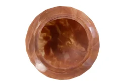 Vide-poche en verre rose soufflé à la bouche 36x12cm - Versmissen