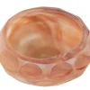 Vide-poche en verre soufflé à la bouche rose 19x8cm - Versmissen
