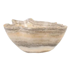 Vide-poche medium en onyx naturel 30x38x14cm - Versmissen