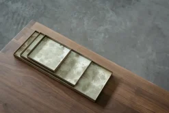Vide-poche rectangulaire en verre L Fossil Organic - Ethnicraft Accessories